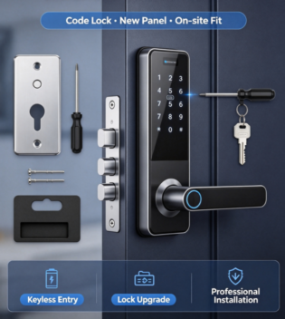 Combination Lock Replacement and On-site Installation Service