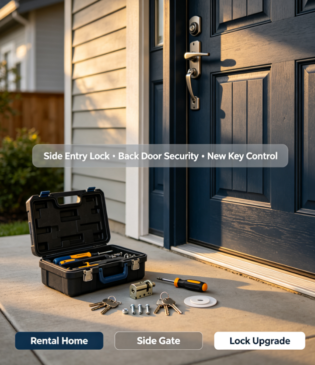Back Door and Side Door Lock Replacement Service