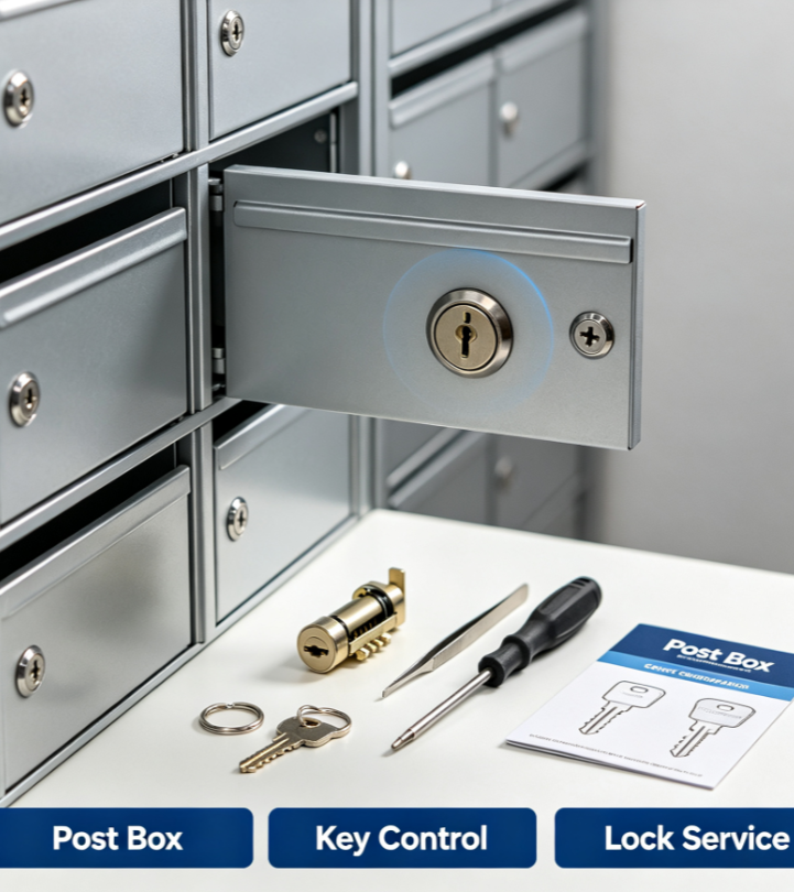 Mailbox Lock Replacement and Key Configuration Service