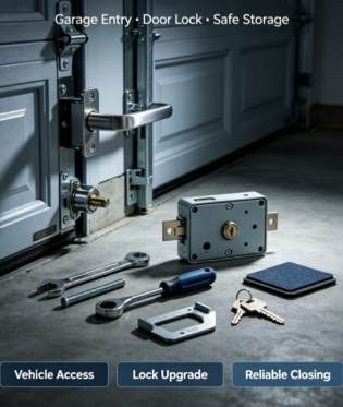 Garage Door Lock Replacement and Installation Service