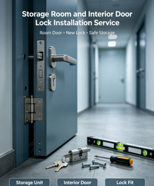Storage Room and Interior Door Lock Installation Service