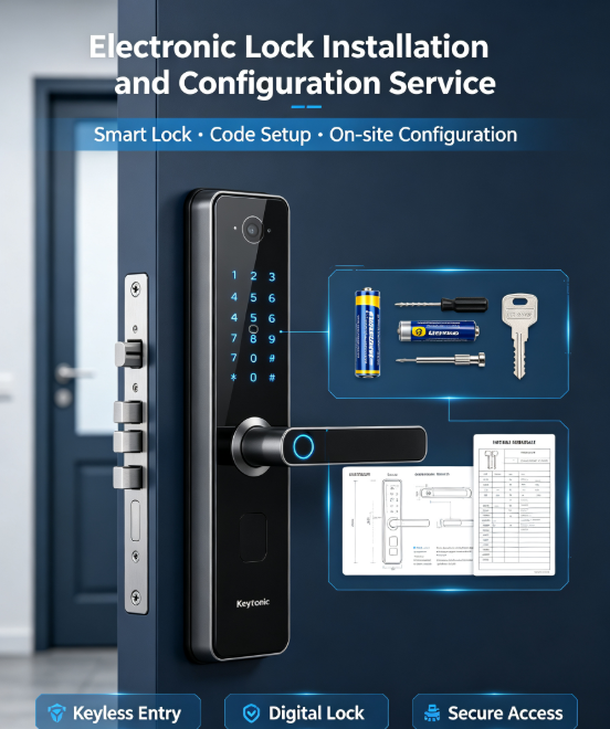 Electronic Lock Installation and Configuration Service